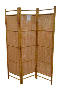 Screen #5 Bamboo - Folding (H: 1.8m x Unfolded W: 1.3m, Folded W: 46cm)