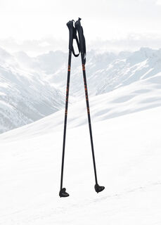 Ski Poles - TR1 - Black (L: 1.2m)