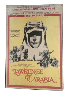 Lawrence of Arabia - Faded Movie Poster On Board (H: 149cm x W: 102cm)