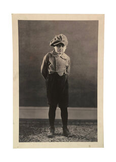 Young Boy - Black & White Poster (H: 69cm x W: 47cm)