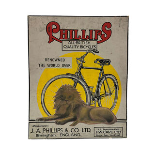 Phillips Bicycles Poster (H: 62cm x W: 50cm)