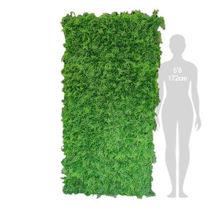 Green Foliage Wall Pannel on Stand (H: 2m W: 1m D: 0.4m)