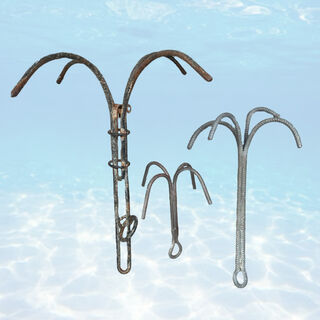 Grappling Style Anchor Metal Small Assorted