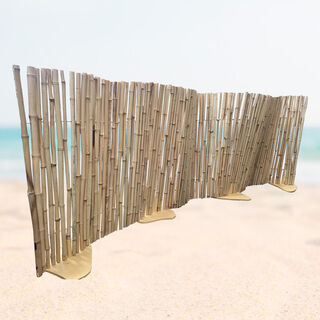 Bamboo Fence w/ Feet Large  (H: 0.83m x L: 2.2m)