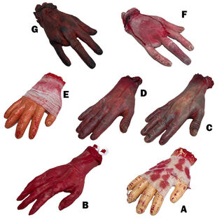 Body Parts - Hand Bloody Assorted