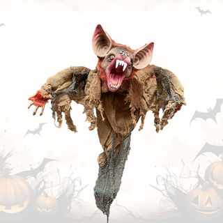 Bat Screaming (Hessian body)
