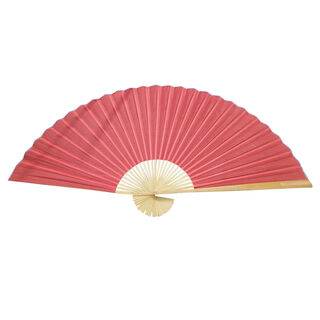 Red Paper Fan - XL (H: 1.25m x W: 2.15m - When open)