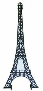 Eiffel Tower Cut-out (H: 2.2m x W: 0.9m)