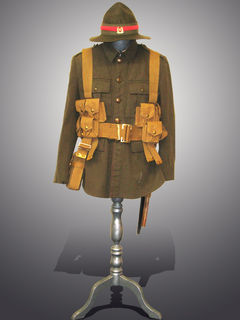 WW1 Uniform With Webbing