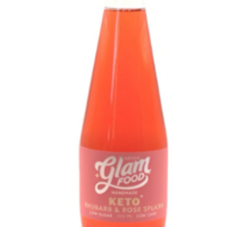 Glam Food - Rhubarb & Rose Splash