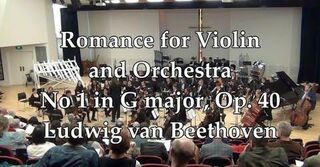 Beethoven's Romance for Violin and Orchestra No 1 in G major Opus 40