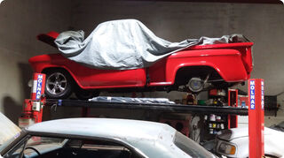 55 Chevy pickup 9 inch on CalTracs