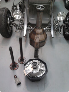 40 spline fabricated 9 inch for Slingshot dragster