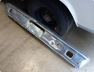Ford Fairlane 1963 front bumper core