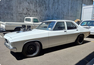 Holden HQ sedan with blown 383CI