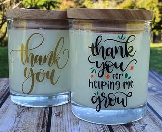 Thank You Soy Candles - NZ made