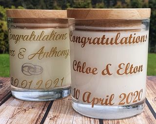Wedding Soy Candle - NZ made