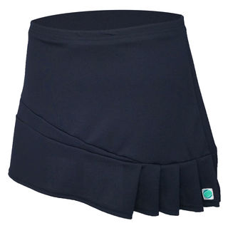 Side Pleat Skirt - Navy