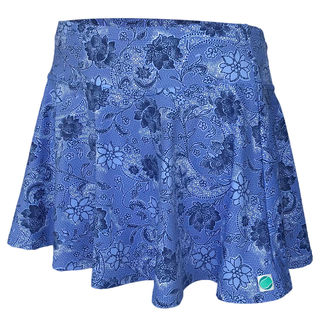 Flare Skirt - Feeling Blue Floral