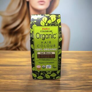  Organic Henna Colour Ash Blonde Radico 100 percent Cert