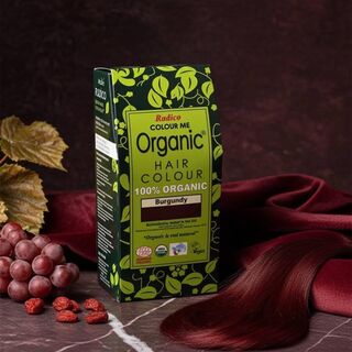 Organic Henna Colour Burgundy Radico 100 percent Cert