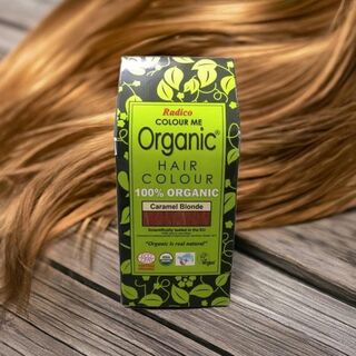 Organic Henna Caramel Blonde Radico 100 percent Cert