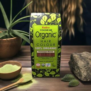 Organic Henna Colour Champagne Blonde Radico 100 percent Cert