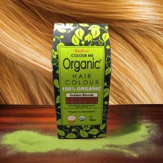 Organic Henna Colour Golden Blonde Radico 100 percent Cert