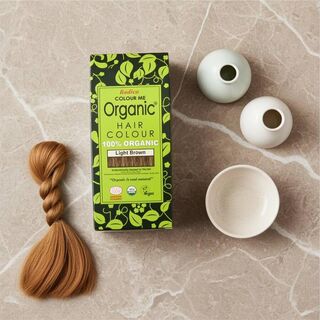 Organic Henna Colour Light Brown Radico 100 percent Cert