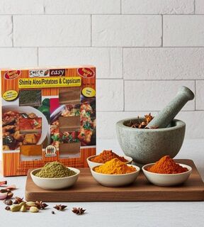 Shimla Aloo Potatoes and Capsicum