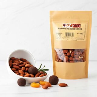 Almond roasted salted 180g