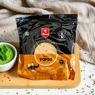 Jeera ( Cumin) Poppadums 200g