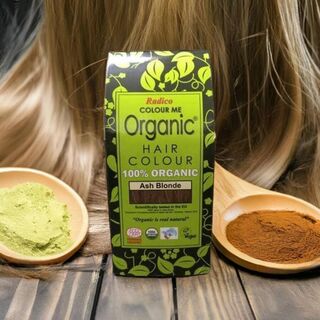 Organic Darkest Ash Blonde Radico 100 percent Cert 