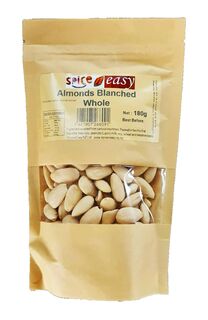 Almond Blanched Whole 180g