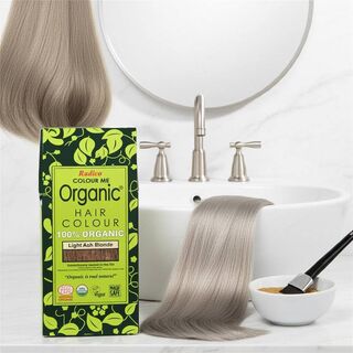 Organic Henna Color Light Ash Blonde Radico 100 Percent Cert