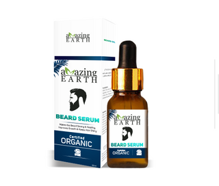 Organic Beard Hair Growth Serum 30ml | Amazing Earth