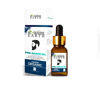 Organic Pre-Shave Oil 30ml | Amazing Earth