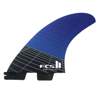 FCS II MATT BIOLOS TRI FIN SET - LARGE