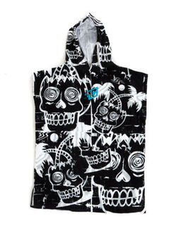 Creatures Of Leisure - Grom Poncho Black White