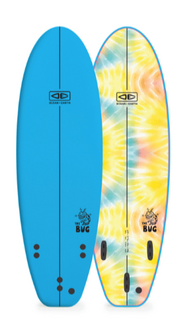 O & E The Bug Mini Softboards - Blue Coming soon!