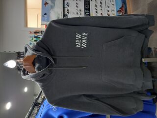 New Wave Retro Print  Hoodie - Youth