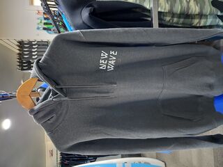 New Wave Retro Print  Hoodie - Adult