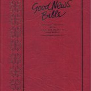 Good News Bible Catholic Edition, Clear Print