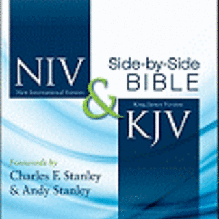 NIV/KJV Parallel Bible Large Print, Hard Cover