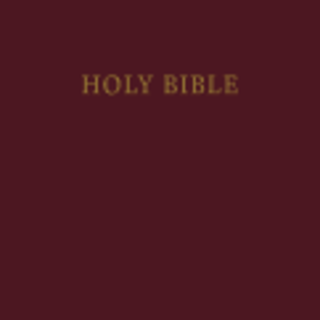 KJV, Pew Bible, Large Print, Hardcover, Burgundy, Red Letter Edition