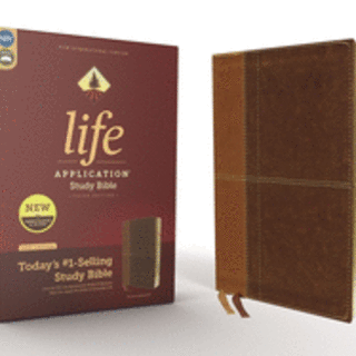 NIV Life Application Study Bible, Third Edition, Leathersoft, Brown, Red Letter Edition