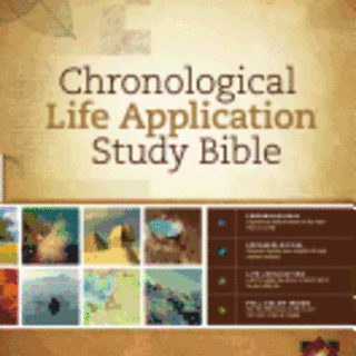 NLT Chronological Life Application Study Bible Hardcover