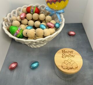 Mini Easter Jar - Happy Easter