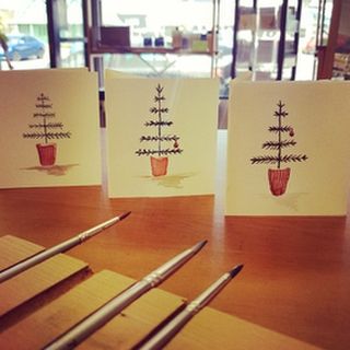 Gift Cards with Water Colour Play