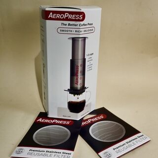 Aeropress + Steel Filter Bundle